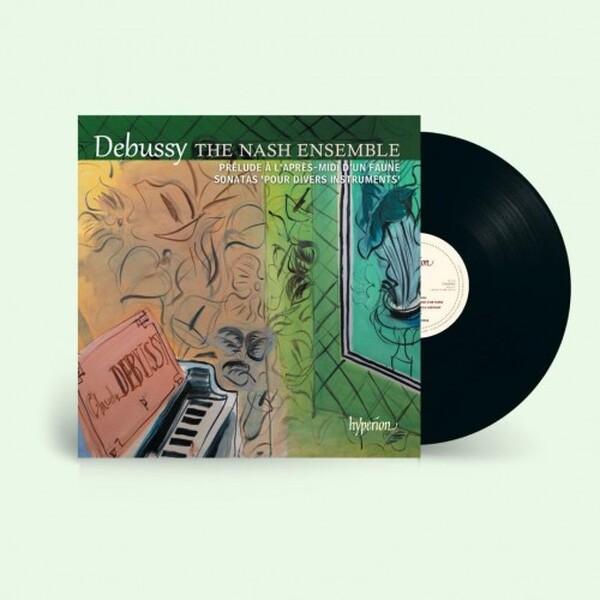 Debussy - Sonatas & Prelude a l�Apres-midi d�un faune (Vinyl LP) | Hyperion LPA68463