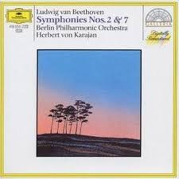 Ludwig van Beethoven & Berlin Philharmonic Orchestra & Herbert von Karajan - Symphonies Nos. 2 & 7