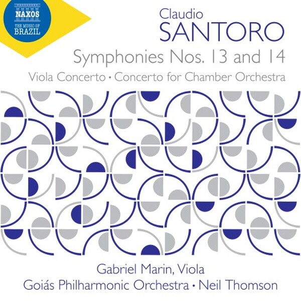 Santoro - Symphonies 13 & 14, Viola Concerto, Concerto for Chamber Orchestra