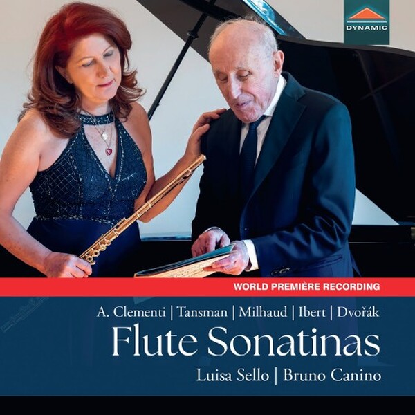 A Clementi, Tansman, Milhaud, Ibert, Dvorak - Flute Sonatinas