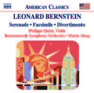 Bernstein - Serenade, Facsimile, Divertimento