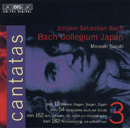 J S Bach � Cantatas Vol.3 (BWV12, 54, 162, 182)